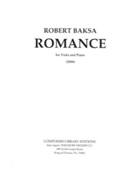 Romance For Viola & Piano by Baksa Robert for Viola and Piano