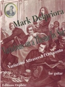 Variations On A Theme By Sor by Sor - Delpriora Mark - for Guitar