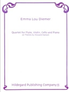 Quartet for Flute Violin Cello and Piano On Themes by Howard Hanson by Diemer Emma Lou for