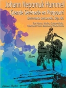 Grande Serenade en Potpourri Serenata Seconda Op.66 by Hummel Johann Nepomuk for