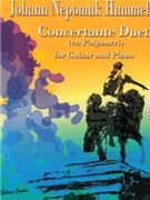 Concertante Duet (en Potpourri) by Hummel Johann Nepomuk for