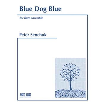 Blue Dog Blue by Senchuk Peter for