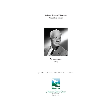 Arabesque by Bennett Robert for Brass Quintet