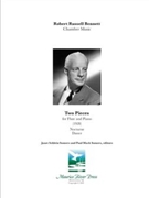 Two Pieces for Flute and Piano by Bennet Robert for Flute Solo