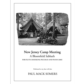 New Jersey Campmeeting - A Bloomfield Sabbath by Somers Paul for Flute Solo