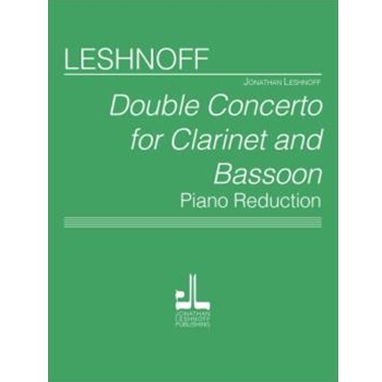 Double Concerto for Clarinet & Bassoon by Leshnoff Jonathan for