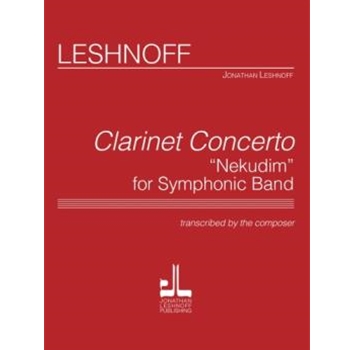 Clarinet Concerto For Symphonic Band by Leshnoff Jonathan for