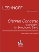 Clarinet Concerto For Symphonic Band by Leshnoff Jonathan for