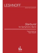 Starburst For Symphonic Band by Leshnoff Jonathan for