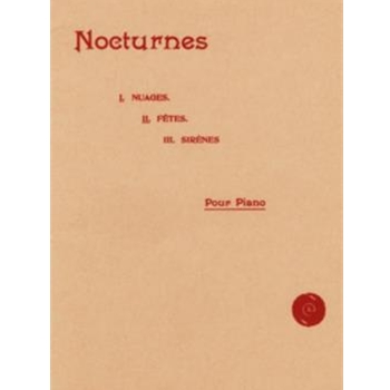 Nocturnes I Nuages Ii Fetes by Debussy Claude for