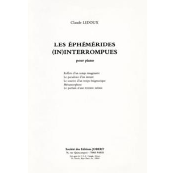 Ephemerides (In) Interrompues by Ledoux Claude for
