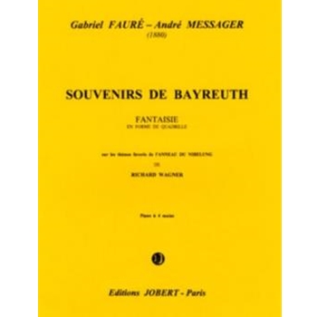 Souvenirs De Bayreuth by Faure Gabriel - Messager Andre - for