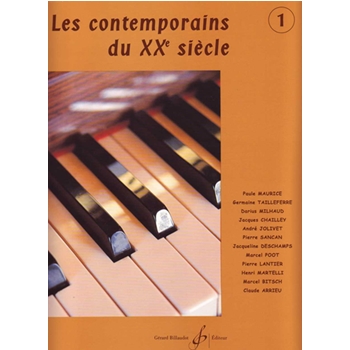 Les Contemporains Book 1 by Twentieth Century for Piano