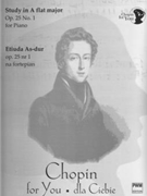 Etude Opus 25 #1 A-flat Major by Chopin Frederic - Paderewski Ignace J - for Piano
