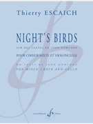Night's Birds for mixed choir and cello