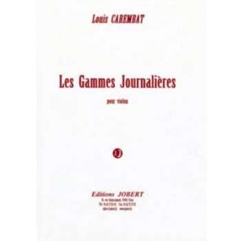 Gammes Journalieres by Carembat Louis for