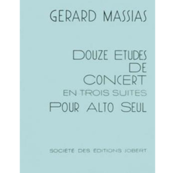 12 Etudes De Concert by Massias Gerard for