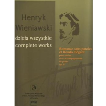 Romance Sans Paroles Et Rondo Elegant by Wieniawski Henri - Chylinska Magdalena - for Violin and Piano