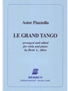 Le Grand Tango by Piazzolla Astor - Allen Brett - for Viola and Piano