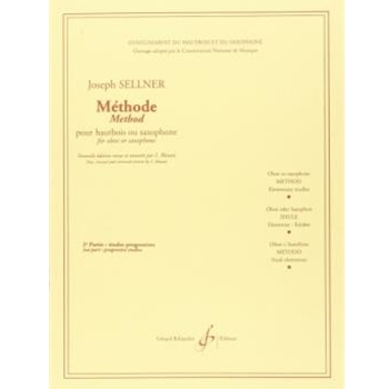 Method 2nd Part Progressive Studies by Sellner and Debondue - Bleuzet - for Oboe Method
