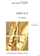 Suite #3 (Unaccompanied) by Bach Johann Sebastian - Londeix Jean-Marie - for Saxophone Unaccompanied