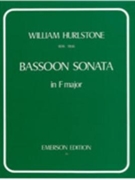 Bassoon Sonata in F (My Other Favourite Solo) by Hurlstone William for Bassoon and Piano