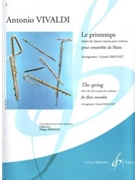Spring From The 4 Seasons by Vivaldi Antonio Lucio - Grognet Gerard - for Flute Quintet
