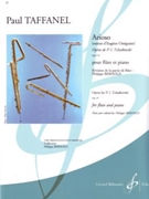 Arioso From Eugene Onegin by Tchaikovsky Pyotr Ilyich - Bernard Philippe - for Flute and Piano