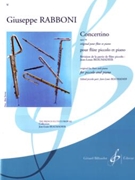 Concertino Op.50 pour flute piccolo et piano by Giuseppe Rabboni for