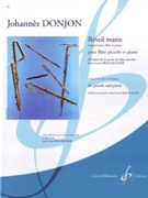 Reveil Matin Pour Flute Piccolo Et Piano by Donjon Johannes for