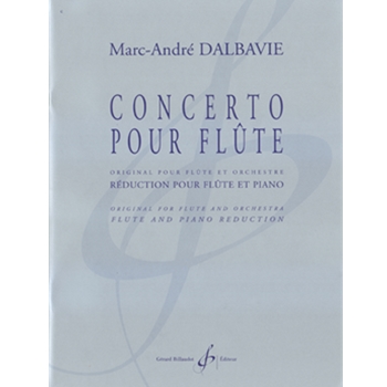 Concerto Pour Flute by Dalbavie Marc-Andre for