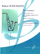 3 Romances For B-Flat Soprano Saxophone and Piano by Schumann Robert - Fagant Erwan - for