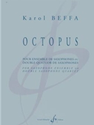 Octopus For Saxophone Ensemble or Double Saxophone Quartet by Beffa Karol for