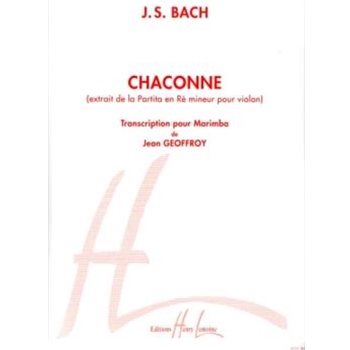 Chaconne From Partita In D For Violin by Bach Johann Sebastian - Geoffroy K - for String Bass and Piano