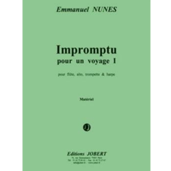 Impromptu Pour Voy.:Score by Nunes Emmanuel for