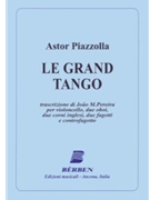 Le Grand Tango For Violoncello And Double Reed Ensemble by Piazzolla Astor - Joao Pereira - for