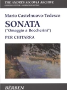 Sonata (omaggio A Boccherini) by Castelnuovo-Tedesco Mario - Gilardino Angelo - for Guitar