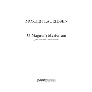 O Magnum Mysterium