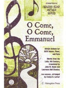 O COME O COME EMMANUEL ADVENT ANTHEM FOR SATB VOICES PIANO AND FLUTE by - Larter Evelyn R - for