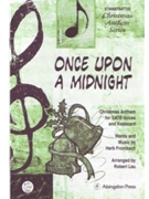 ONCE UPON A MIDNIGHT CHRISTMAS ANTHEM FOR SATB VOICES AND KEYBOARD by Frombach Herb - Robert Lau - for