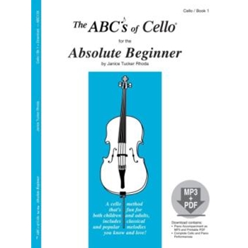 ABC's Of Cello Bk 1 Absolute Beginner by Rhoda Janice Tucker for Cello Method (Book 1)