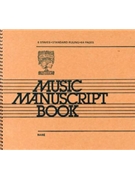 Music Manuscript Book by for