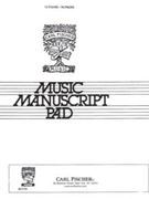 Music Manuscript Pad by for