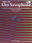 Solos For Alto Saxophone by Saint-Saens Camille - Patrick Lee - for Alto Saxophone W