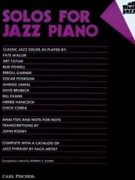 Solos For Jazz Piano by Leon Berry Pat John - Bill Evans Dave Bru - Pat Johnston Stuart for Piano