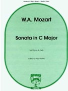 Sonata in C Major by Mozart Wolfgang Amadeus for