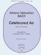 Air On The G String by Bach Johann Sebastian - Pagels Louis - for Viola and Piano