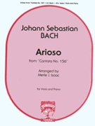 Arioso From Cantata #156 by Bach Johann Sebastian - Isaac - for Viola and Piano