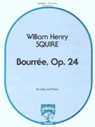 Bouree Opus 24 by Squire William Henr for Cello and Piano