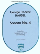 Sonata #4 by Handel George Frideric - Auer and Friedberg - for Violin and Piano